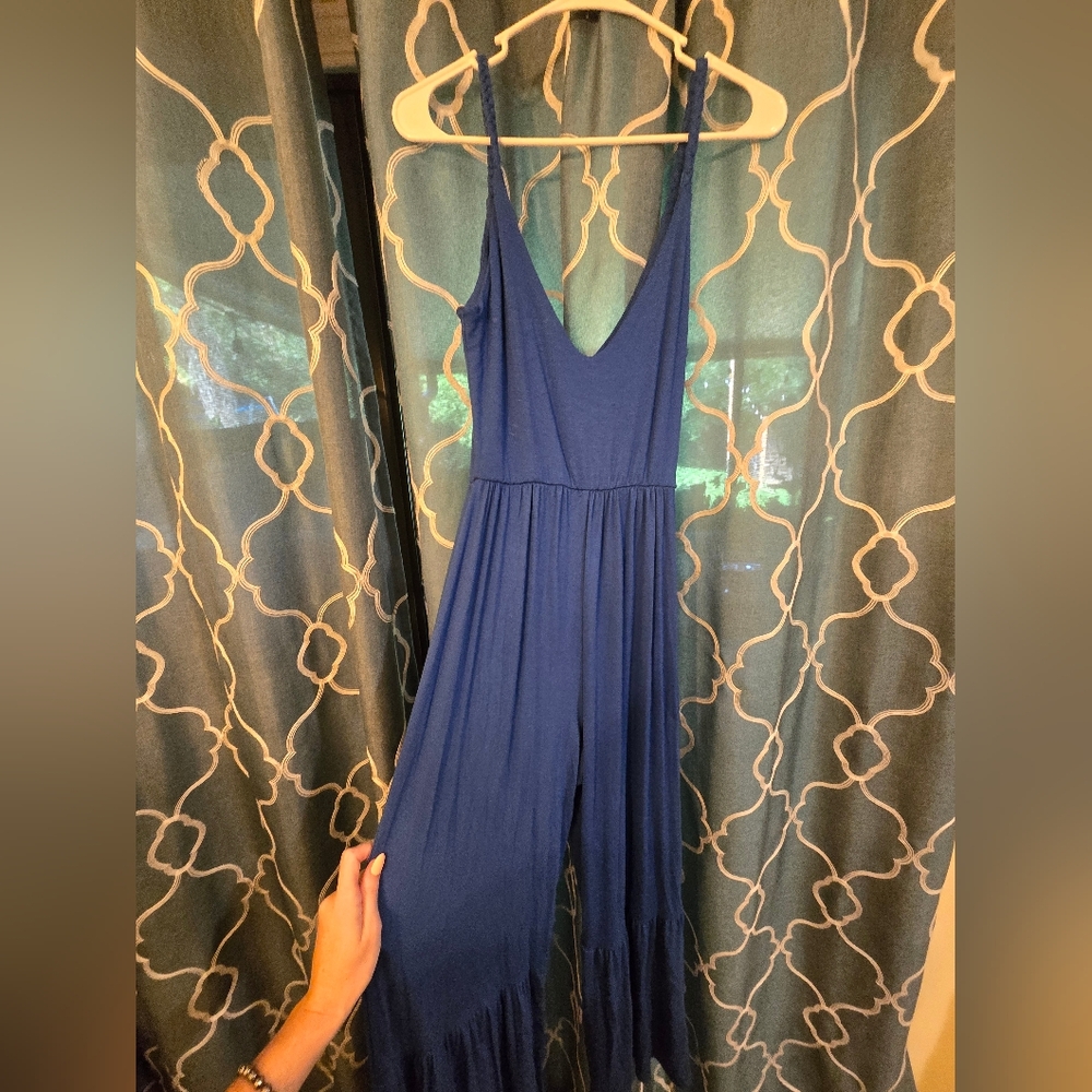 Blue Pant Jumpsuit